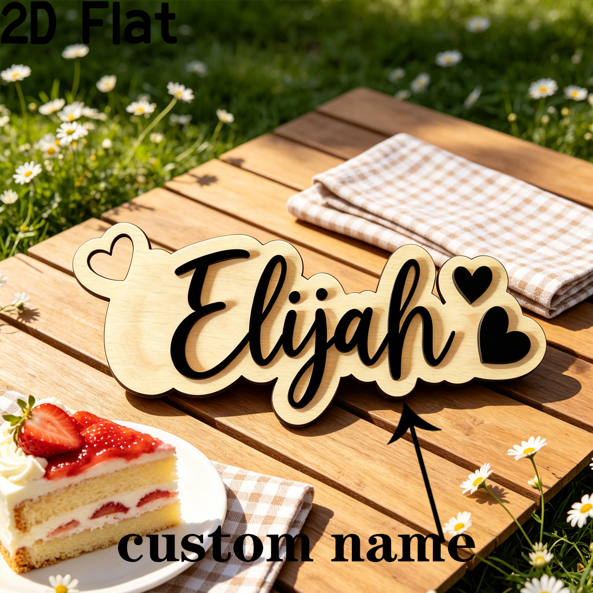 1Pc Custom Love Decor Wooden A - Baby Nursery Wall Decor incelemesi ve fiyatı