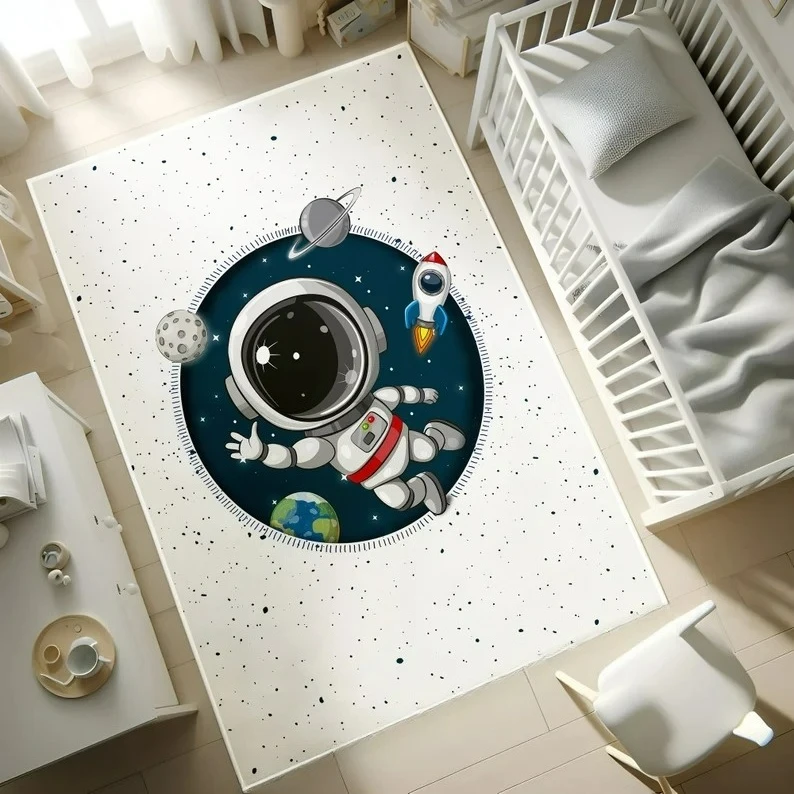 Cartoon Universe Carpet Astron - Baby Nursery Rug incelemesi ve fiyatı