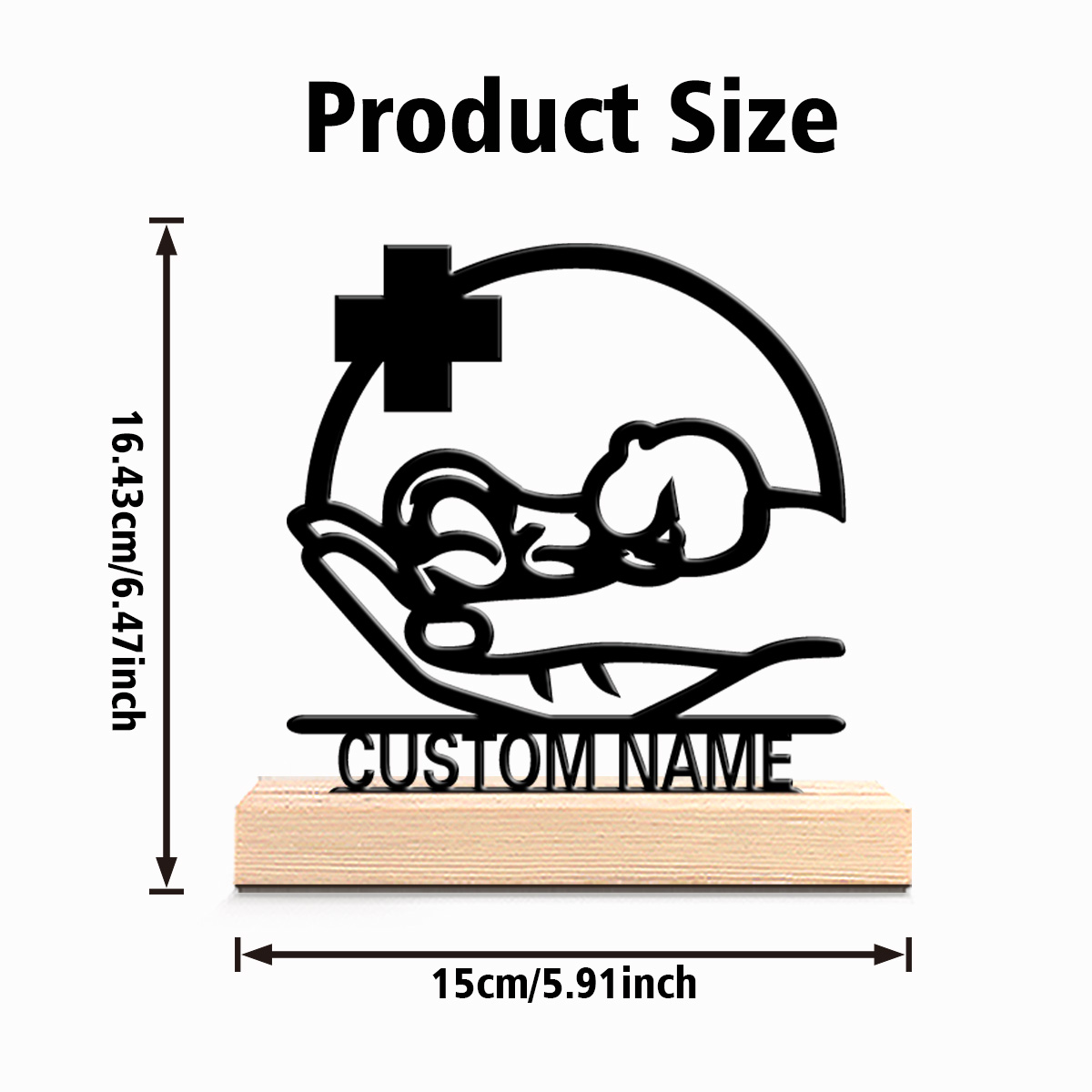 1pc Stylish Personalized Custo - Baby Nursery Accent Wall incelemesi ve fiyatı