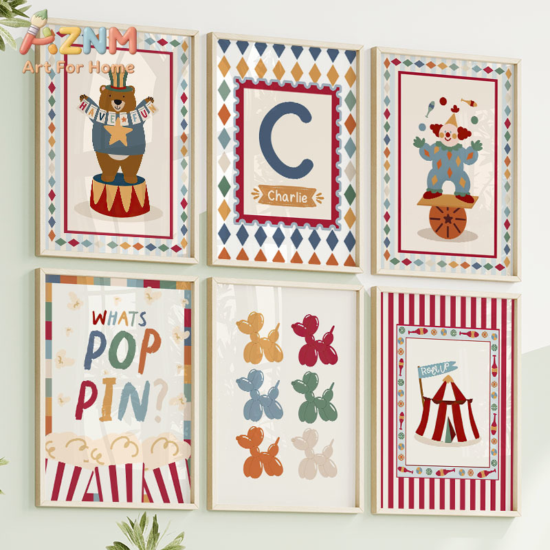 Circus Bear Magician Dog Quote - Baby Nursery Quotes incelemesi ve fiyatı