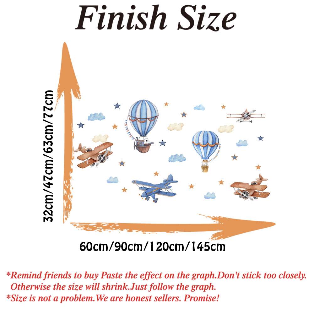 Cartoon Airplanes Hot Airballo - Baby Nursery Needs incelemesi ve fiyatı