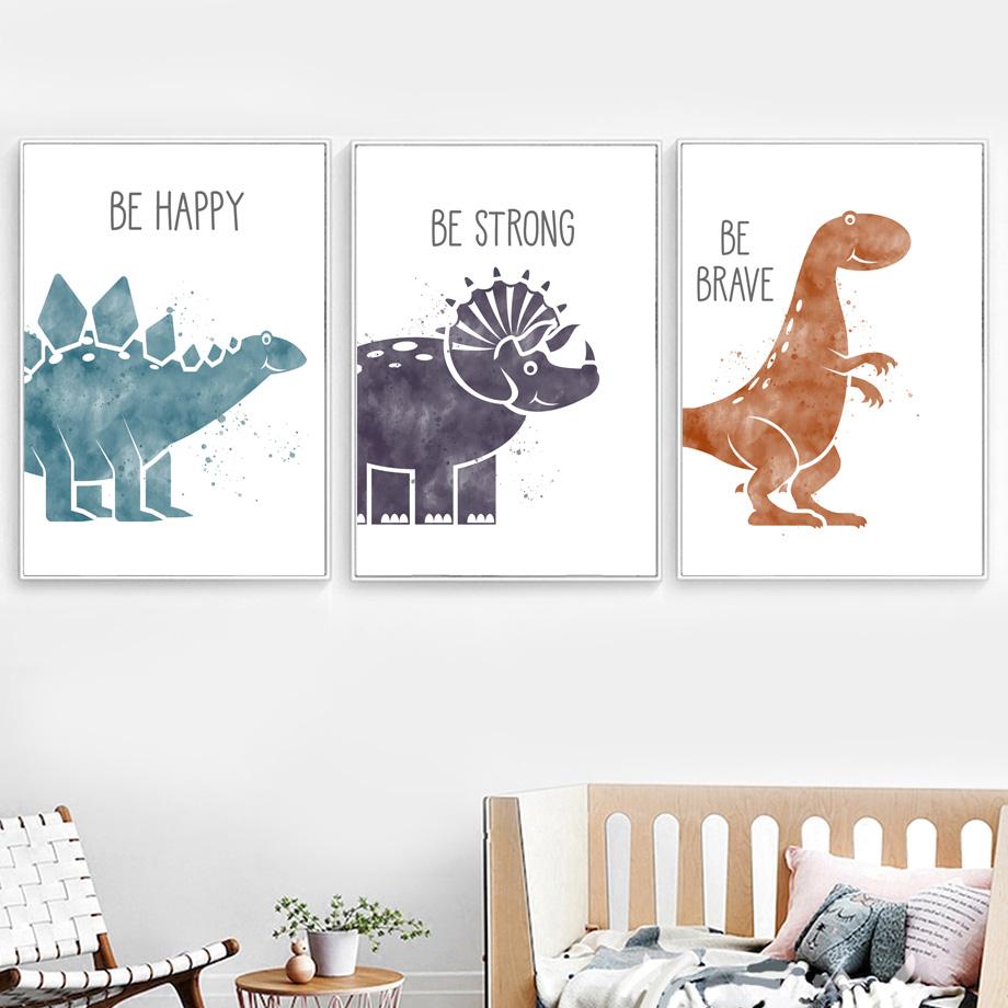 Cute Dinosaur Cartoon Animal Q - Baby Nursery Quotes incelemesi ve fiyatı